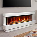Celsi Electriflame VR Casino S-1250 Electric Fireplace Suite